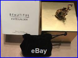 Estee Lauder Beautiful Strong Elephant Compact For Solid Perfume Brand NIB