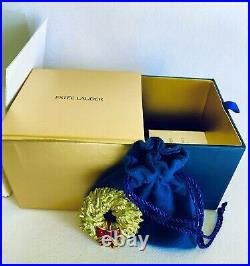 Estee Lauder Beautiful WREATH Compact With Solid Perfume In Box Never Touched