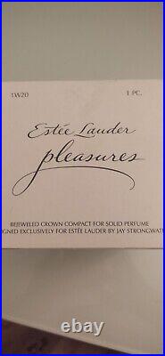 Estee Lauder Bejeweled Crown 2002 Pleasures Perfume Compact