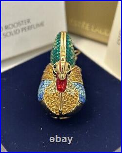 Estee Lauder'Bejeweled Rooster' Solid Perfume Compact