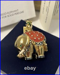 Estee Lauder'Bejewelled Elephant' Solid Perfume Compact
