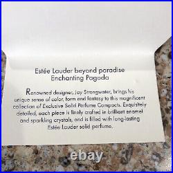 Estee Lauder Beyond Paradise 2005 Enchanting Pagoda J Strongwater Perfume Cmpct