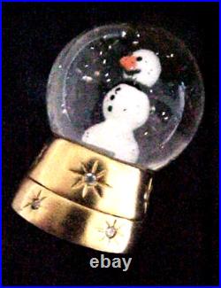 Estee Lauder Beyond Paradise 2006 Snow Globe Solid Perfume Compact MIB