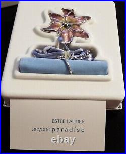 Estee Lauder Beyond Paradise Fantasy Flower Solid Perfume Compact NEW