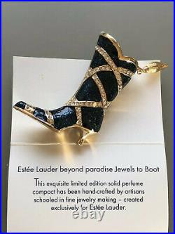Estee Lauder Beyond Paradise Jewels To Boot Solid Perfume Compact