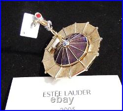 Estee Lauder Beyond Paradise Royal Parasol Solid Perfume Compact NEW