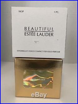 Estee Lauder CINDERELLAS COACH Beautiful Scent Solid Perfume Compact