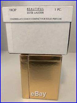 Estee Lauder CINDERELLAS COACH Beautiful Scent Solid Perfume Compact