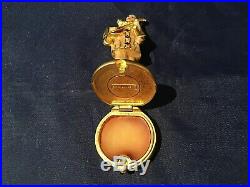 Estee Lauder CLASSICAL CLOWN Solid Perfume Compact with Pouch and Box