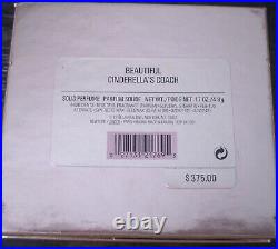 Estee Lauder Cinderella's Coach Solid Perfume Compact 2000 FULL IN BOX