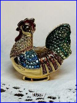 Estee Lauder Compacts Collection Rooster2004 Austrian Crystals /Judith Lieber