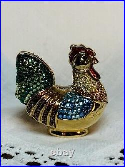 Estee Lauder Compacts Collection Rooster2004 Austrian Crystals /Judith Lieber