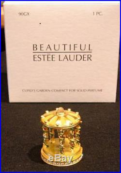 Estee Lauder Cupid's Garden Compact with fragrance unused