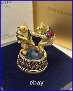 Estee Lauder'Dancing Bears' Solid Perfume Compact