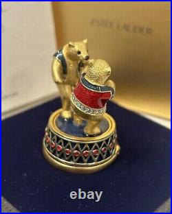 Estee Lauder'Dancing Bears' Solid Perfume Compact