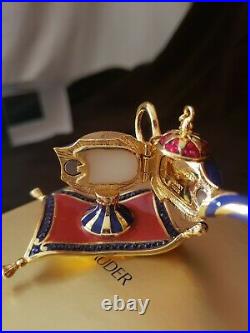 Estee Lauder & Disney Aladdin Lamp Grant 3 Wishes Solid Perfume Compact Mibb