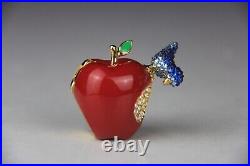 Estee Lauder Disney Princess JUST ONE BITE APPLE Solid Perfume Compact