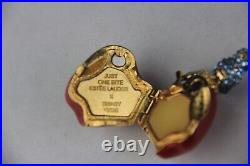 Estee Lauder Disney Princess JUST ONE BITE APPLE Solid Perfume Compact