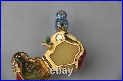 Estee Lauder Disney Princess JUST ONE BITE APPLE Solid Perfume Compact