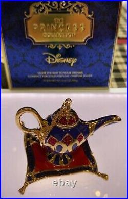 Estee Lauder & Disney Solid Perfume Compact Aladdin's Magic Lamp NIBB