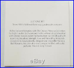 Estee Lauder & Disney Solid Perfume Compact Snow White Just One Bite NIBB