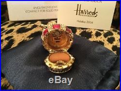 Estee Lauder ENGLISH EMBLEMS Solid Perfume Compact Harrods Exclusive New in Box