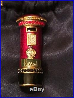 Estee Lauder ENGLISH POSTBOX Solid Perfume Compact Harrods Exclusive New in Box