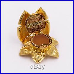 Estee Lauder Enchanted Butterfly Solid Perfume \ Compact New 1.75 x 2 x 1