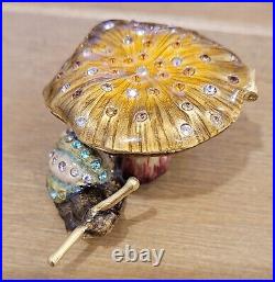 Estee Lauder Enchanted Mushroom Solid Perfume Compact Jay Strongwater