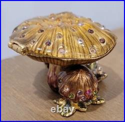 Estee Lauder Enchanted Mushroom Solid Perfume Compact Jay Strongwater