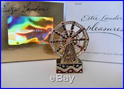 Estee Lauder Ferris Wheel Solid Perfume Compact Mib