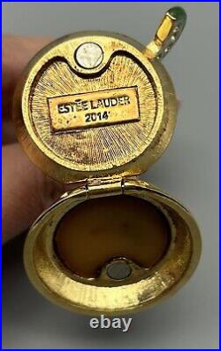 Estee Lauder'Festive Cocktail' Solid Perfume Compact. Rare 2014