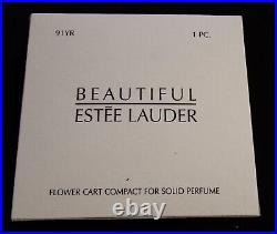 Estee Lauder Flower Cart Solid Perfume Compact NEW