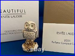 Estee Lauder Glistening Owl'beautiful' Solid Perfume Compact