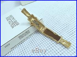 Estee Lauder Gold Anniversary Flacon Solid Perfume Compact Crystals / Box Rar