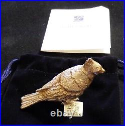 Estee Lauder Golden Bird Solid Perfume Compact 2010 NEW