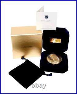 Estee Lauder Golden Weave Limited Edition Compact Translucent Pressed Powder SEE