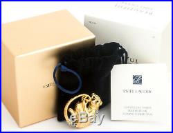 Estee Lauder Good Luck Charms Dazzling Monkey Solid Perfume Compact Limited LE