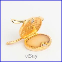 Estee Lauder Good Luck Charms Wishbone Solid Perfume Compact Limited LE