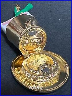 Estee Lauder HAT TREAT Top Hat solid perfume compact 2024 Ltd Ed empty nwob