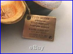 Estee Lauder / Harrods 2001 Christmas Bear / Solid Perfume Compact