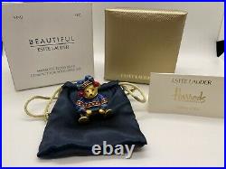 Estee Lauder Harrods 2004 Christmas Teddy Bear Solid Perfume Compact