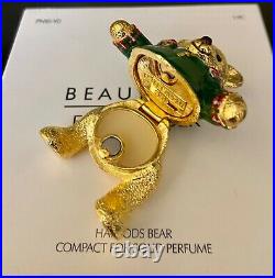 Estee Lauder Harrods 2020 Annual Christmas Bear Perfume Solid Compact