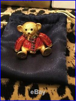 Estee Lauder Harrods Bear Solid Perfume Compact Limited Edition Holiday 2005