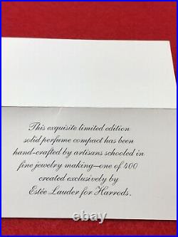 Estee Lauder Harrods Classic Delivery Van 1/400 Solid Perfume Compact