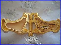 Estee Lauder Ice Skates With Pleasures Solid Perfume Compact 01 Sparkly