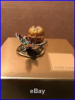 Estee Lauder Intuition 2002 Glistening Dragonfly Perfume Compact Jay Strongwater