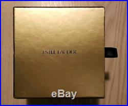 Estee Lauder Jay Strongwater Pleasures Solid Perfume Compact Blue Ribbon Bulldog