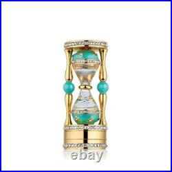 Estee Lauder Jeweled Hourglass BEAUTIFUL Solid Perfume Compact NWB Limited Ed