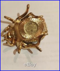 Estee Lauder Jeweled Spider Solid Perfume Compact 2008